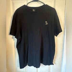 Black T-Shirt with Owl Logo